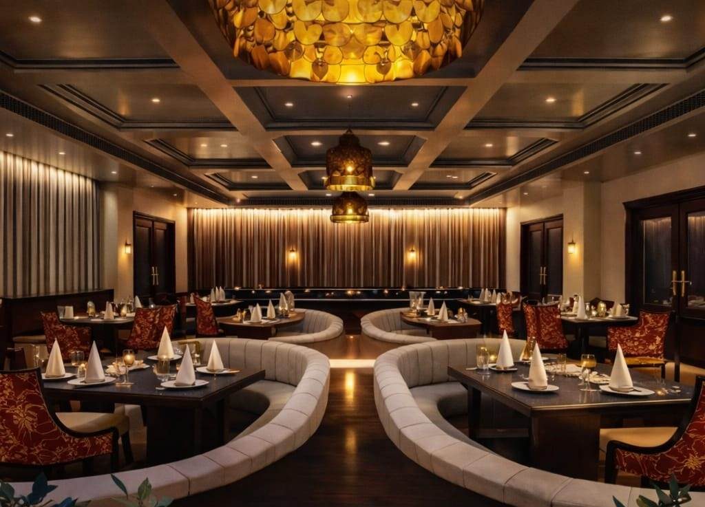 Amrutham Bagh fine-dining hall