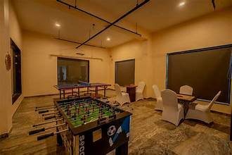 Indoor games room at Amrutham Bagh